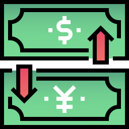 Обмен валюты иконка
