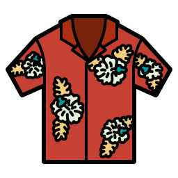 camisa havaiana Ícone