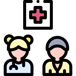 Medical team icon