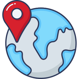 geographisches positionierungs system icon