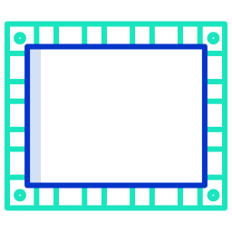 quadro, armação Ícone