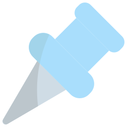 Paper pin icon