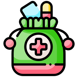 First aid kit icon