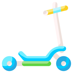 Electric scooter icon