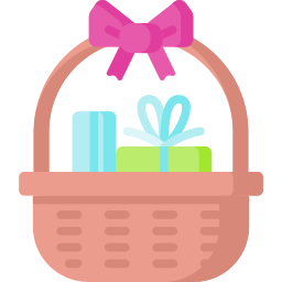 Gift basket icon