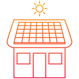 Solar energy icon