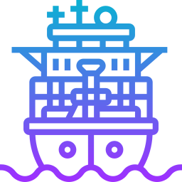 Cargo ship icon