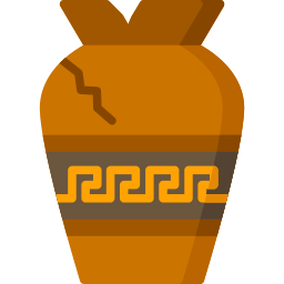 Ancient jar icon