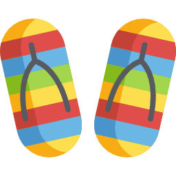 Flip flop icon