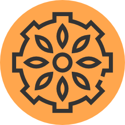 mandala Icône