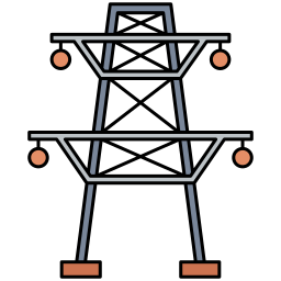 tour électrique Icône