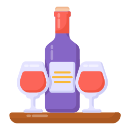 wein trinken icon