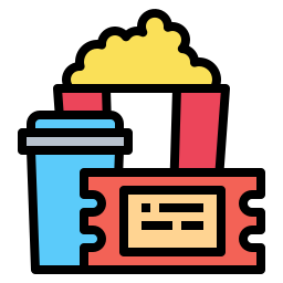 Cinema tickets icon