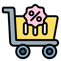 Shopping cart icon