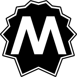 Rome metro logo icon