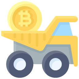 Dump truck icon