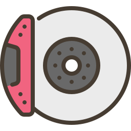 Disc brake icon