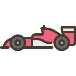 Racing car icon