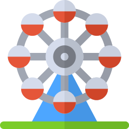 Ferris wheel icon