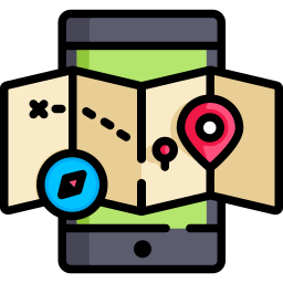 Mobile map icon