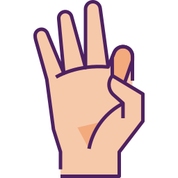 Hand icon