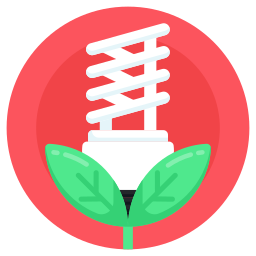 Eco light icon