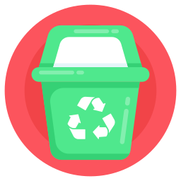 Recycle can icon