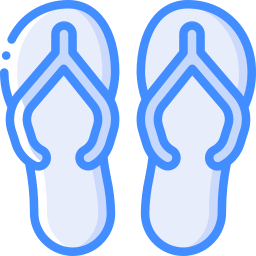 Flip flops icon