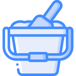 Sand bucket icon