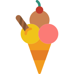 Ice cream cone icon