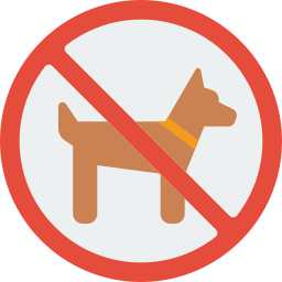 No pets allowed icon