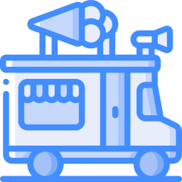 Ice cream truck icon