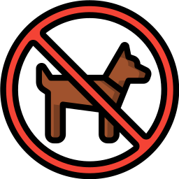 No pets allowed icon