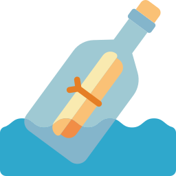 Message in a bottle icon