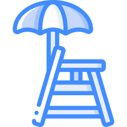 Lifeguard tower icon