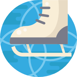 Ice skating icon