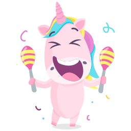 Celebration sticker