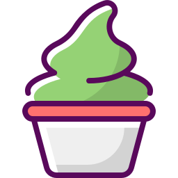 Ice cream cup icon