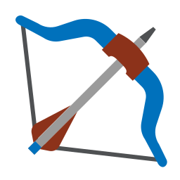tir à l'arc Icône
