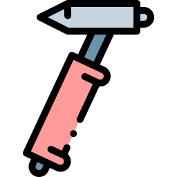 Glass hammer icon