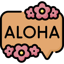 aloha Ícone