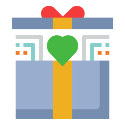 Gift box icon