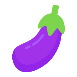 aubergine Icône