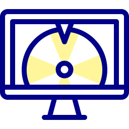 roue de fortune Icône