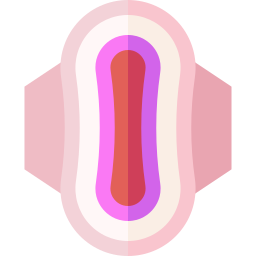 Sanitary napkin icon