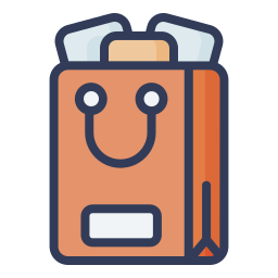 Shopping bag icon