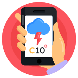 app de clima Ícone