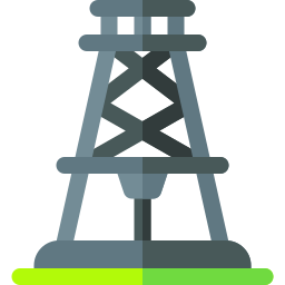 Drilling rig icon