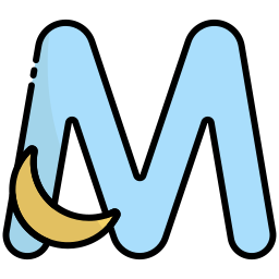 Letter m icon