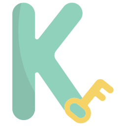 Letter k icon